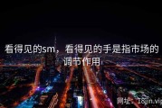 看得见的sm，看得见的手是指市场的调节作用