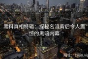 黑料真相特辑：探秘名流背后令人震惊的黑暗内幕