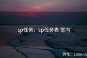 sp任务，sp任务表 室内