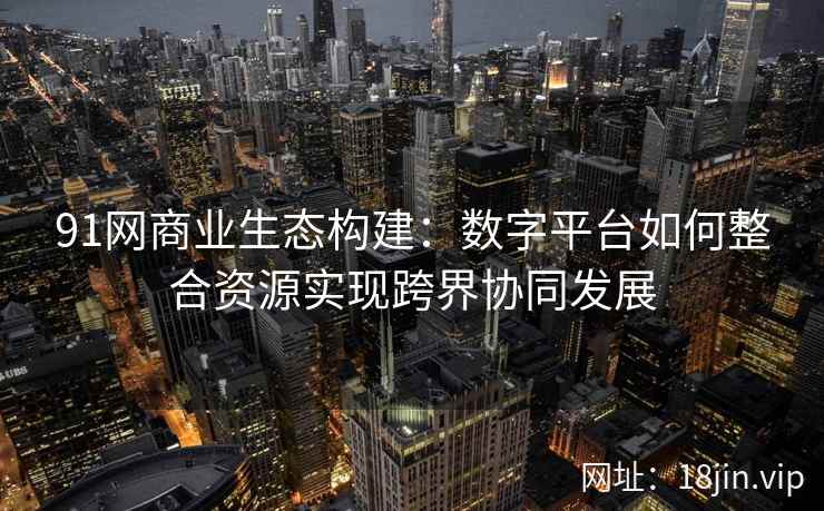 91网商业生态构建：数字平台如何整合资源实现跨界协同发展